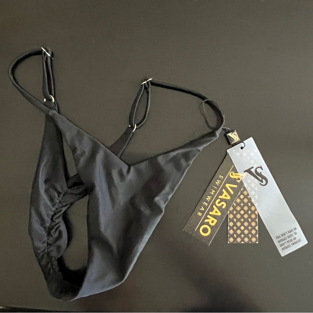 NEW Vasaro Perfect Tanning Bikini Bottoms in Black Size M, XS